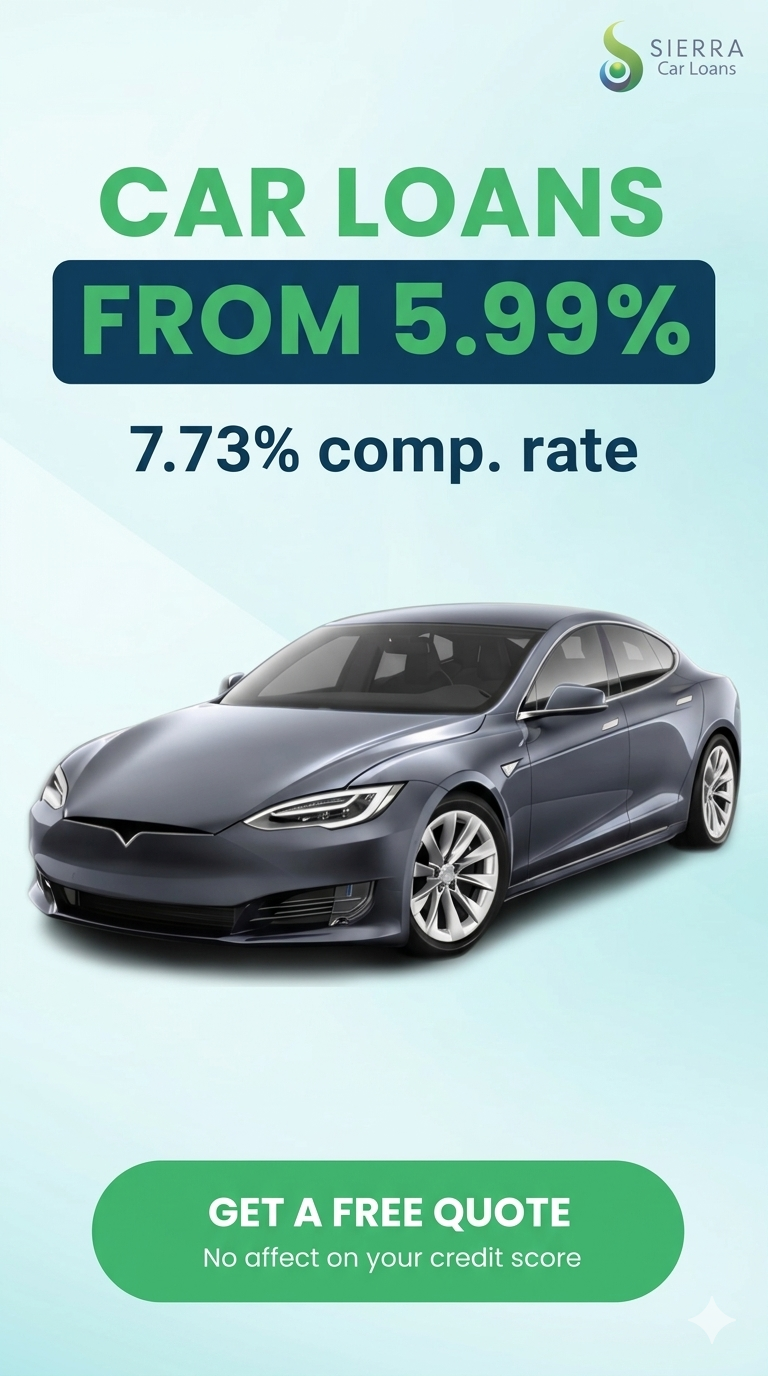 Sierra Car Loans Facebook ad