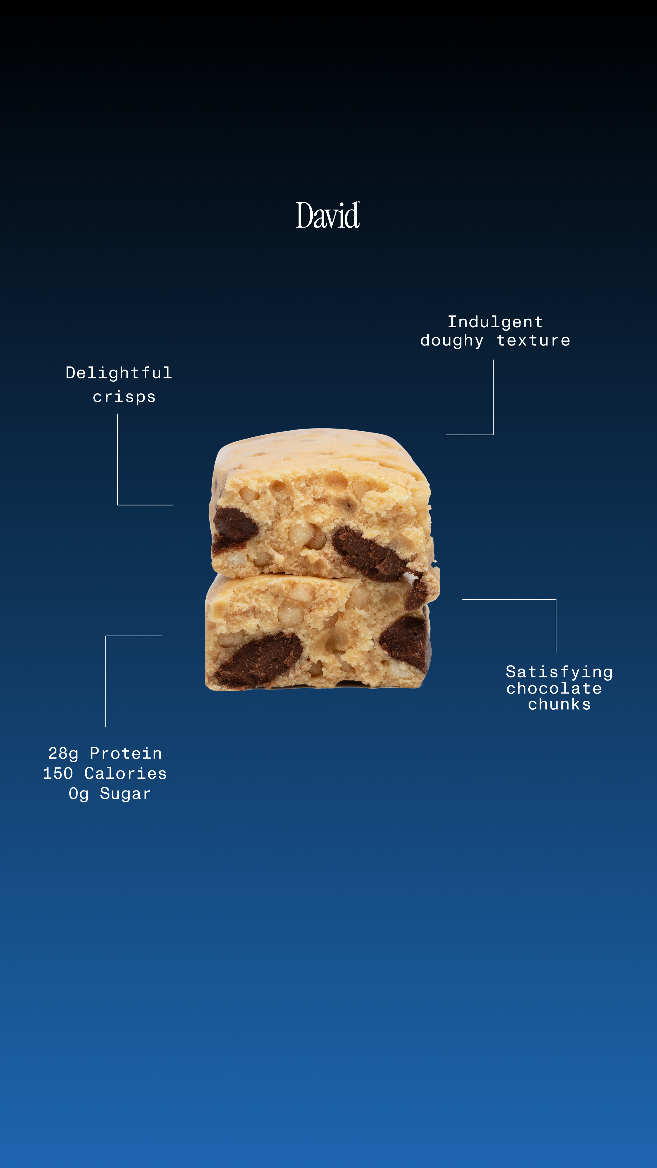 David Protein Facebook ad