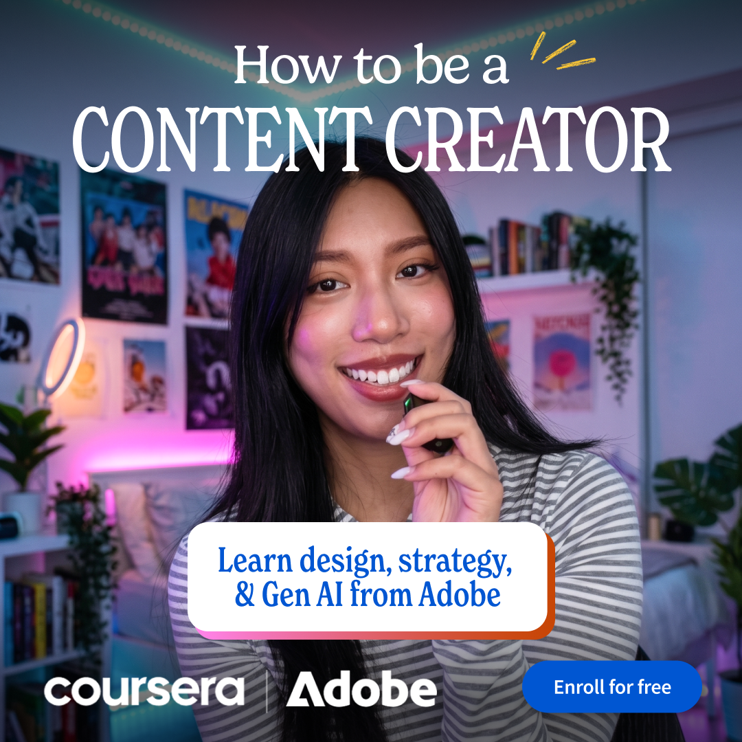Coursera Facebook ad