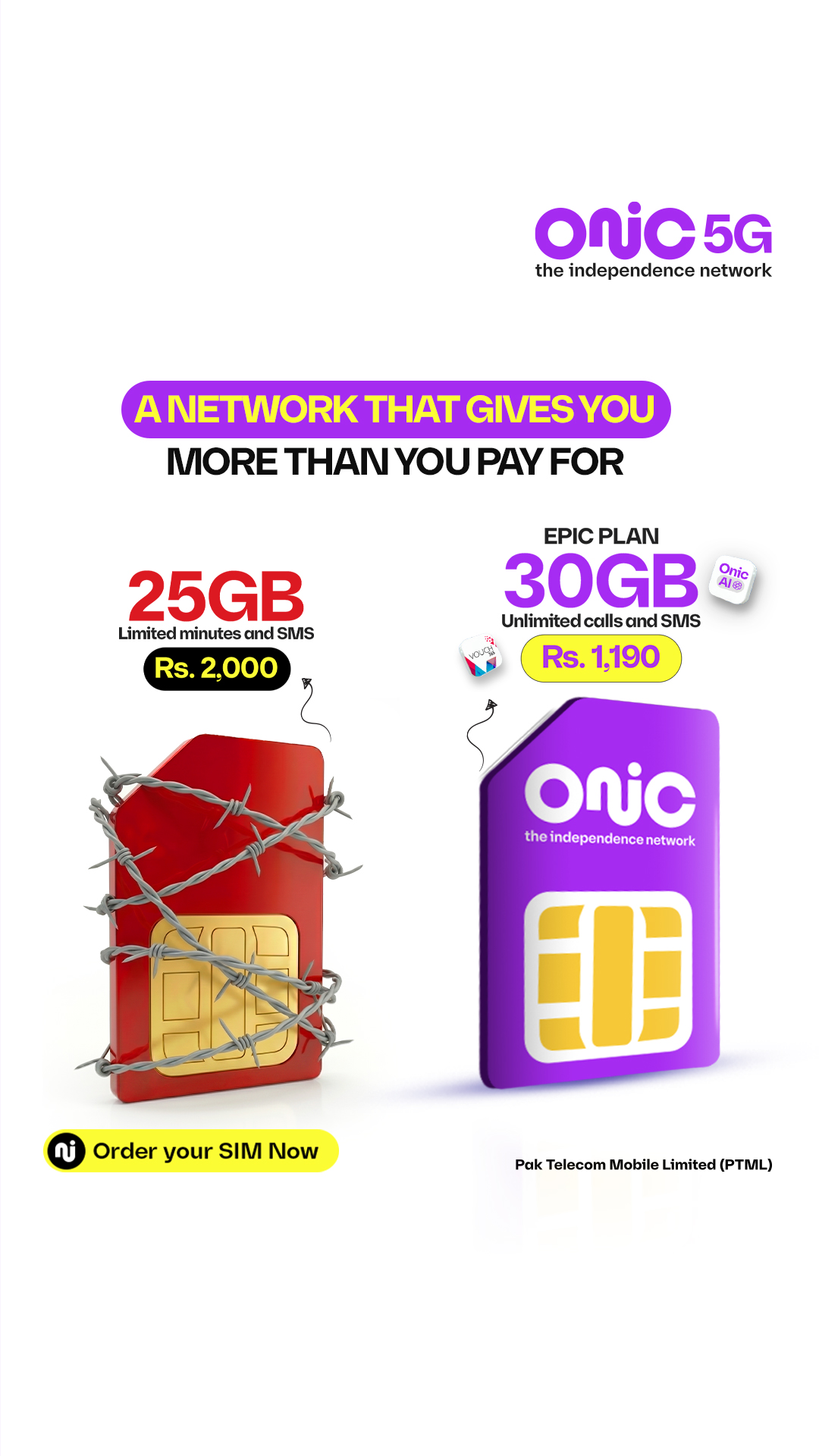 Onic Pak Facebook ad
