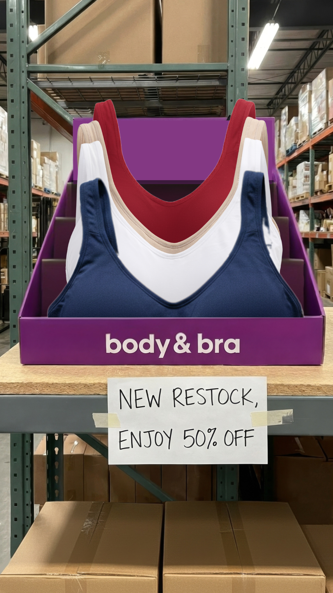 Body & Bra Facebook ad