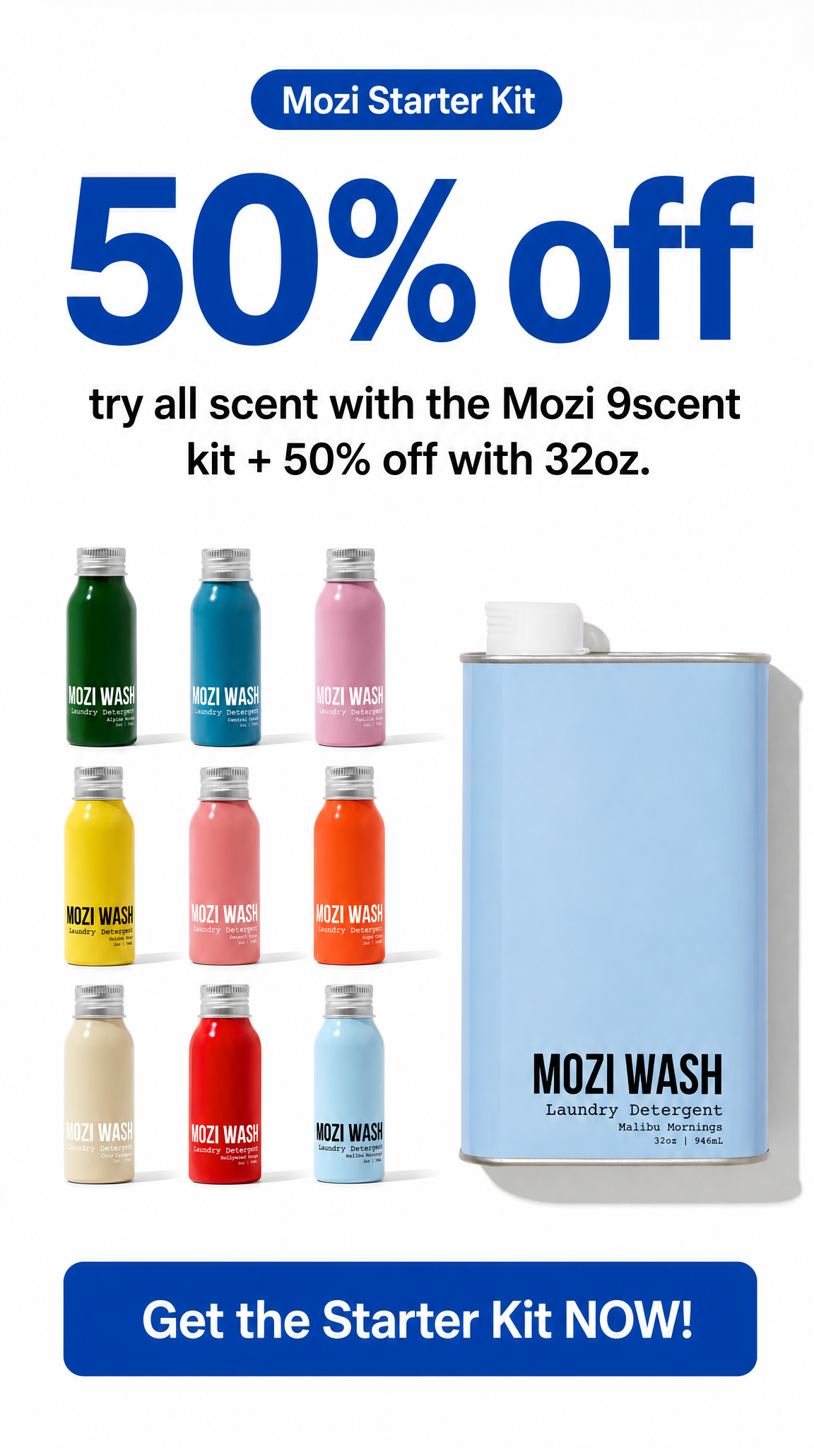 Mozi Wash Facebook ad