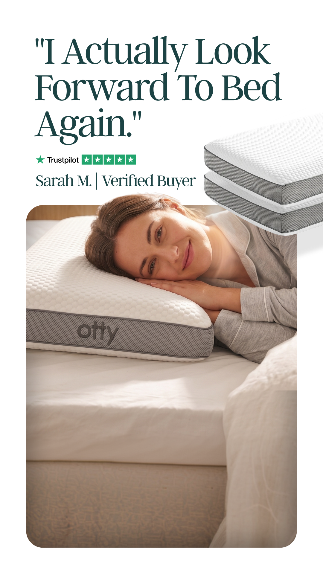 OTTY Mattress Facebook ad