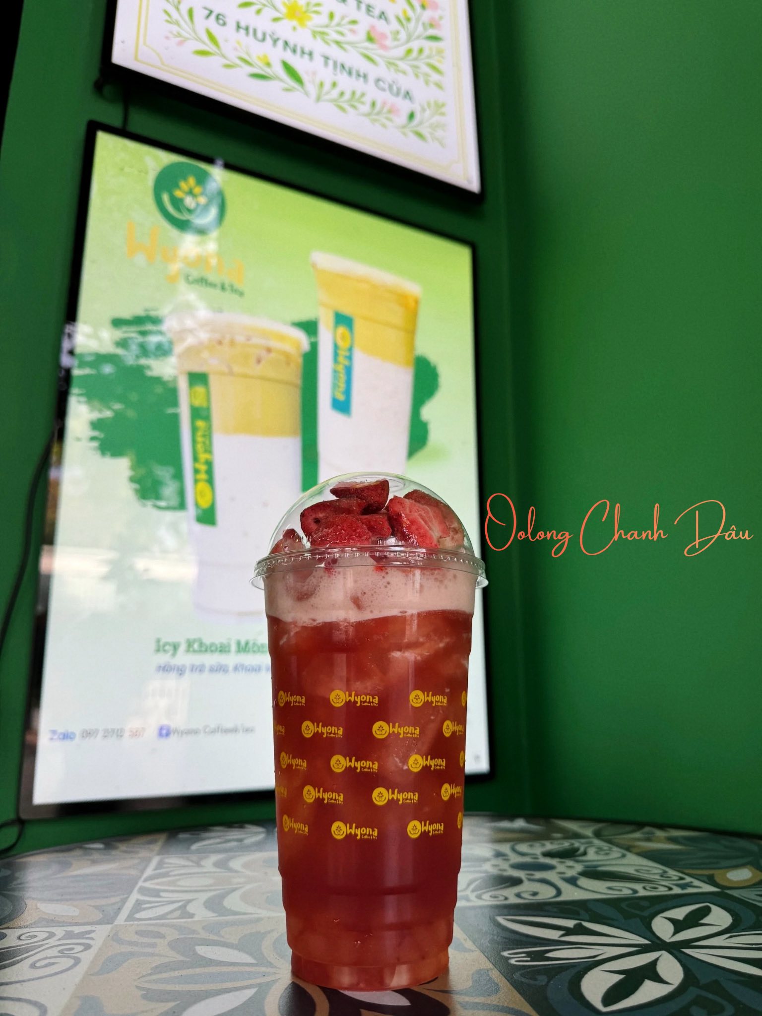 Wyona Coffee&Tea Facebook ad: Coffee · Trà Nguyên Vị · Trà Sữa…
