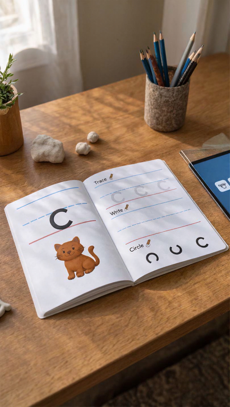 BrainScience Works Facebook ad: Discover Learning Letters