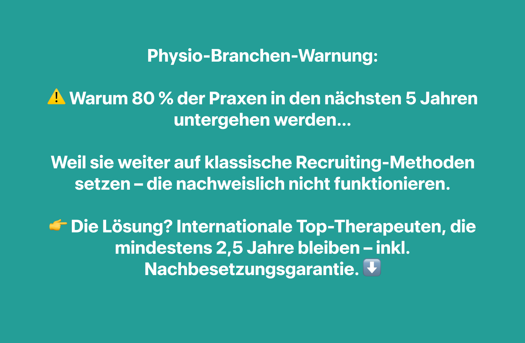 ABC - Medizinischer Fachkräfte Gewinner Facebook ad