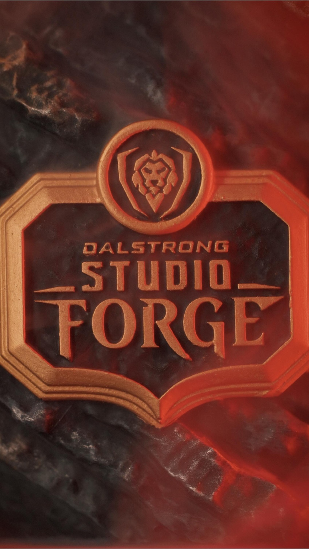 Studio Forge Facebook ad: Unleash the fire of legend.