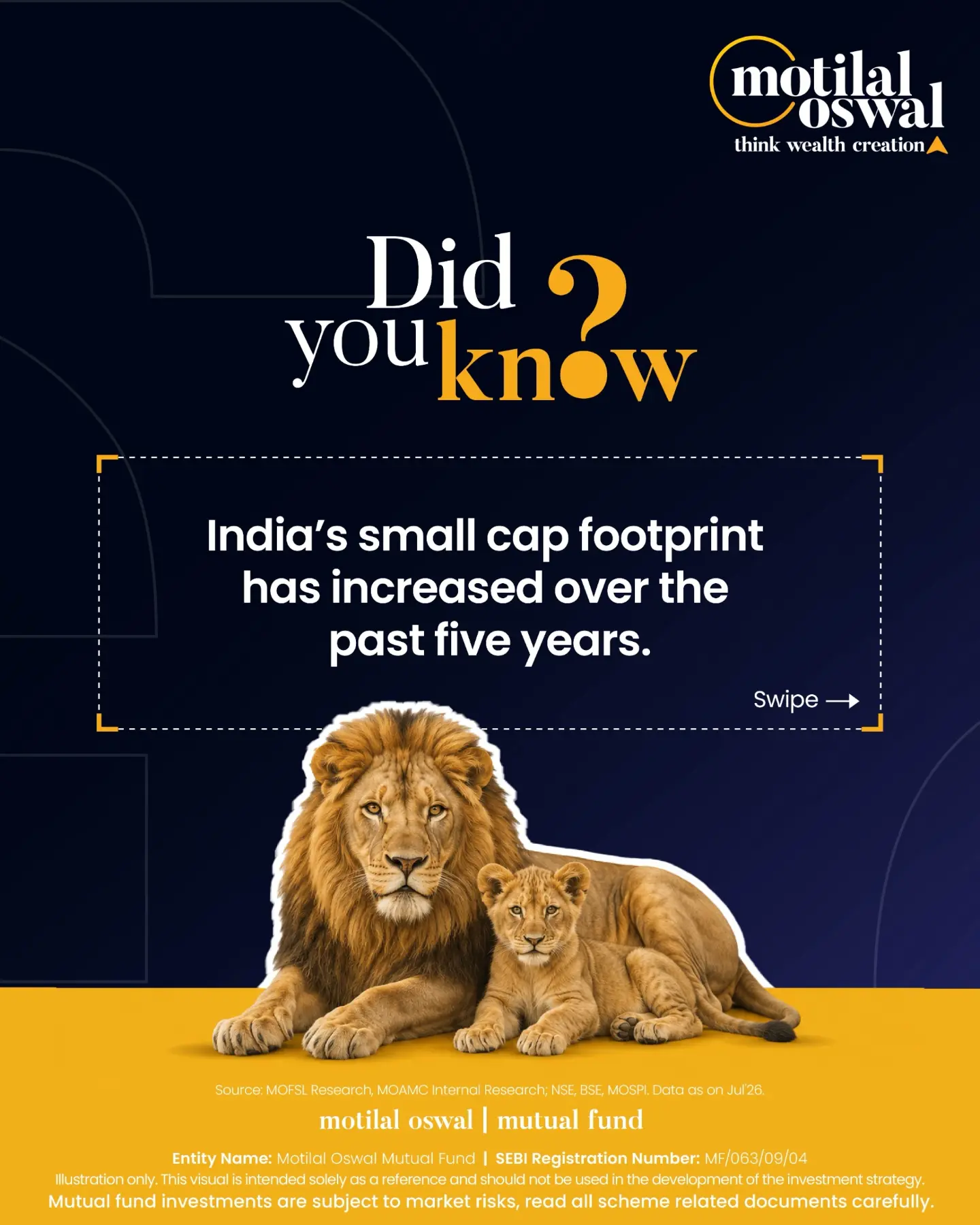 Motilal Oswal Asset Management Company Ltd. Facebook ad: India’s growth story is evolving, and so is…