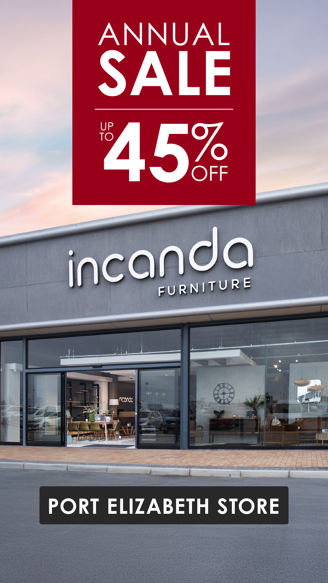 Incanda Furniture Facebook ad