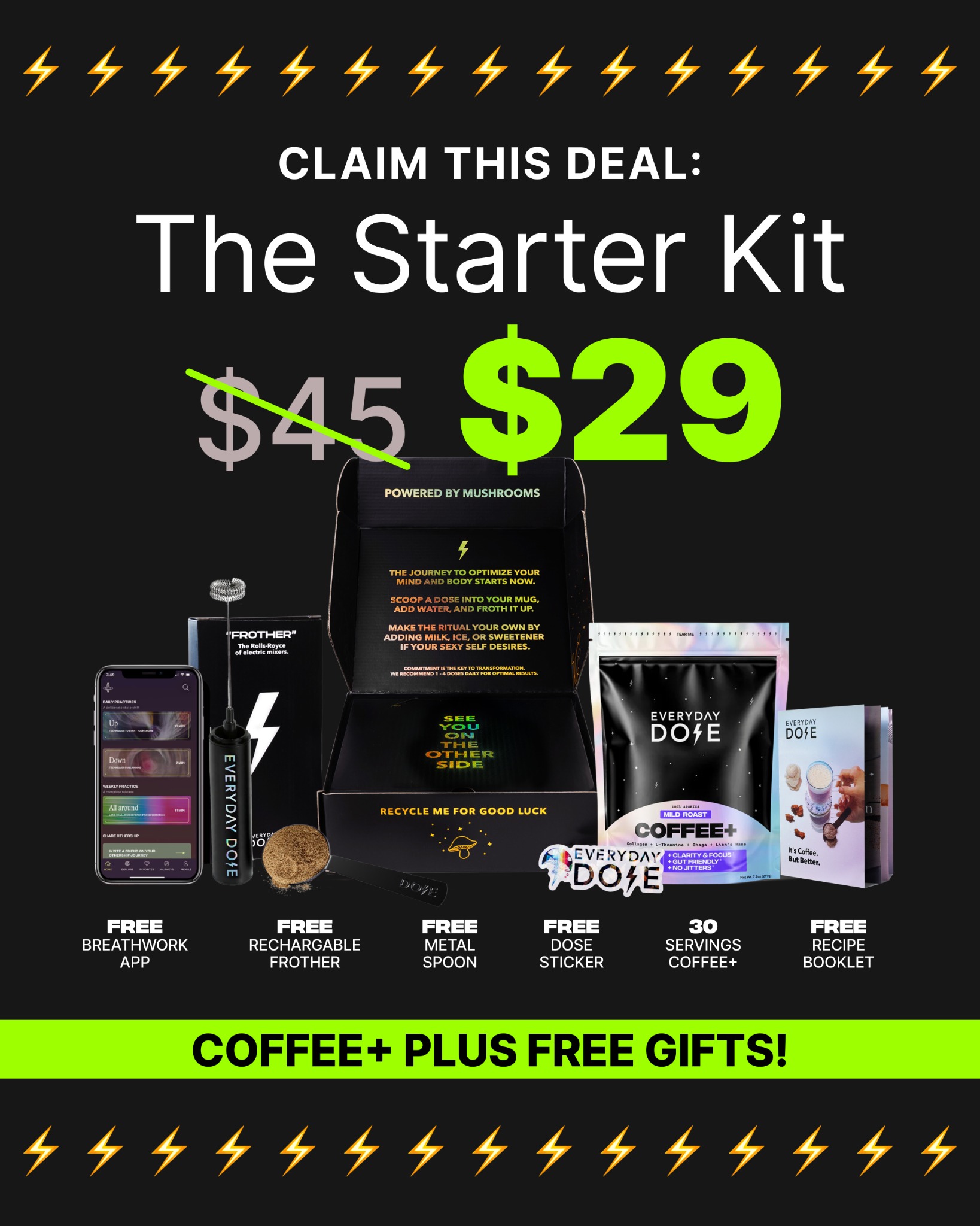 Best Holiday Coffee Deals Facebook ad: Pour Yourself Coffee That Does More