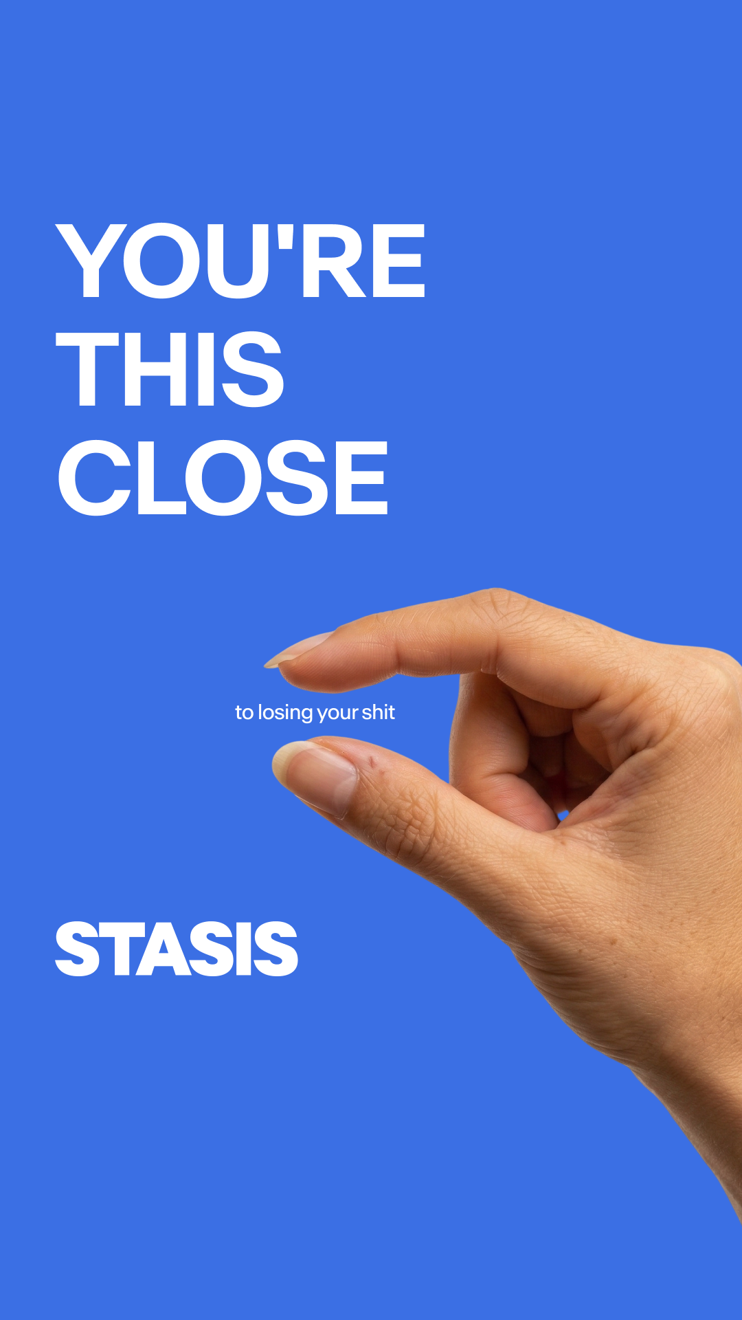 Stasis Facebook ad