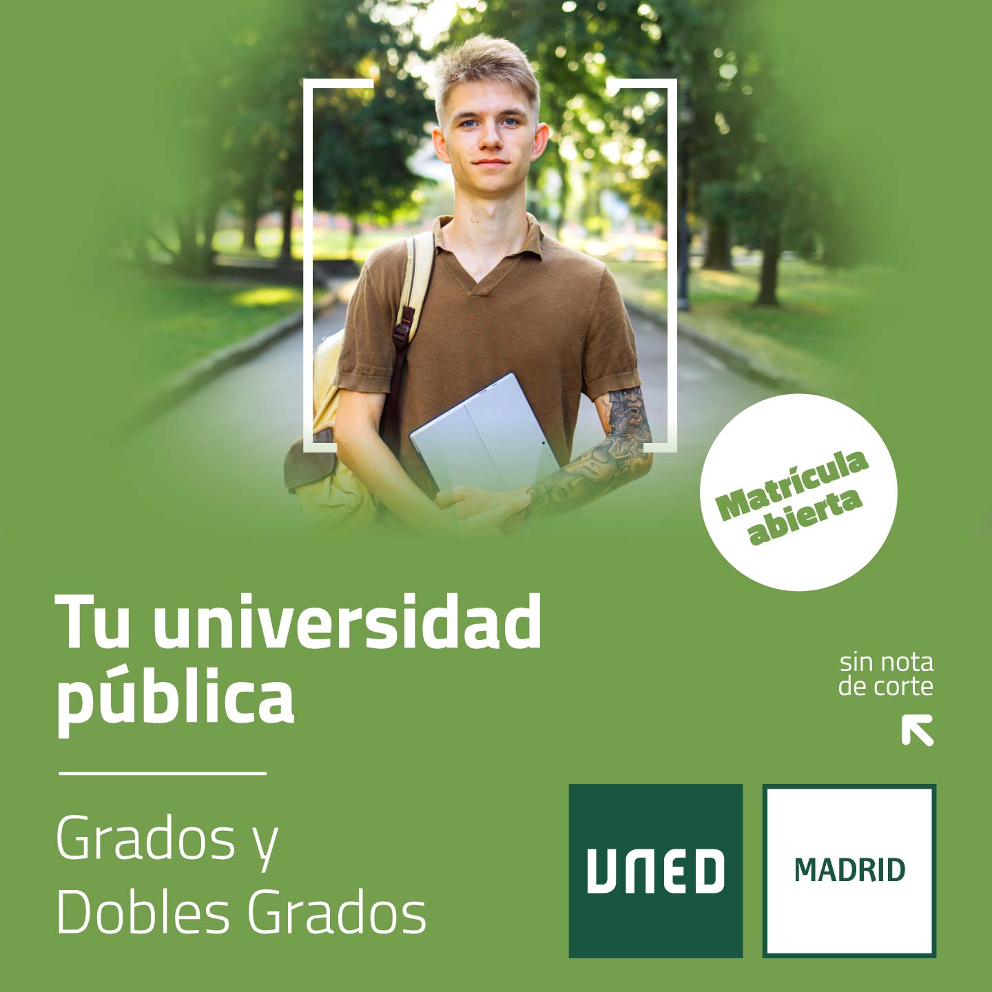 Uned_madrid Facebook ad: UNED Madrid - Matrícula