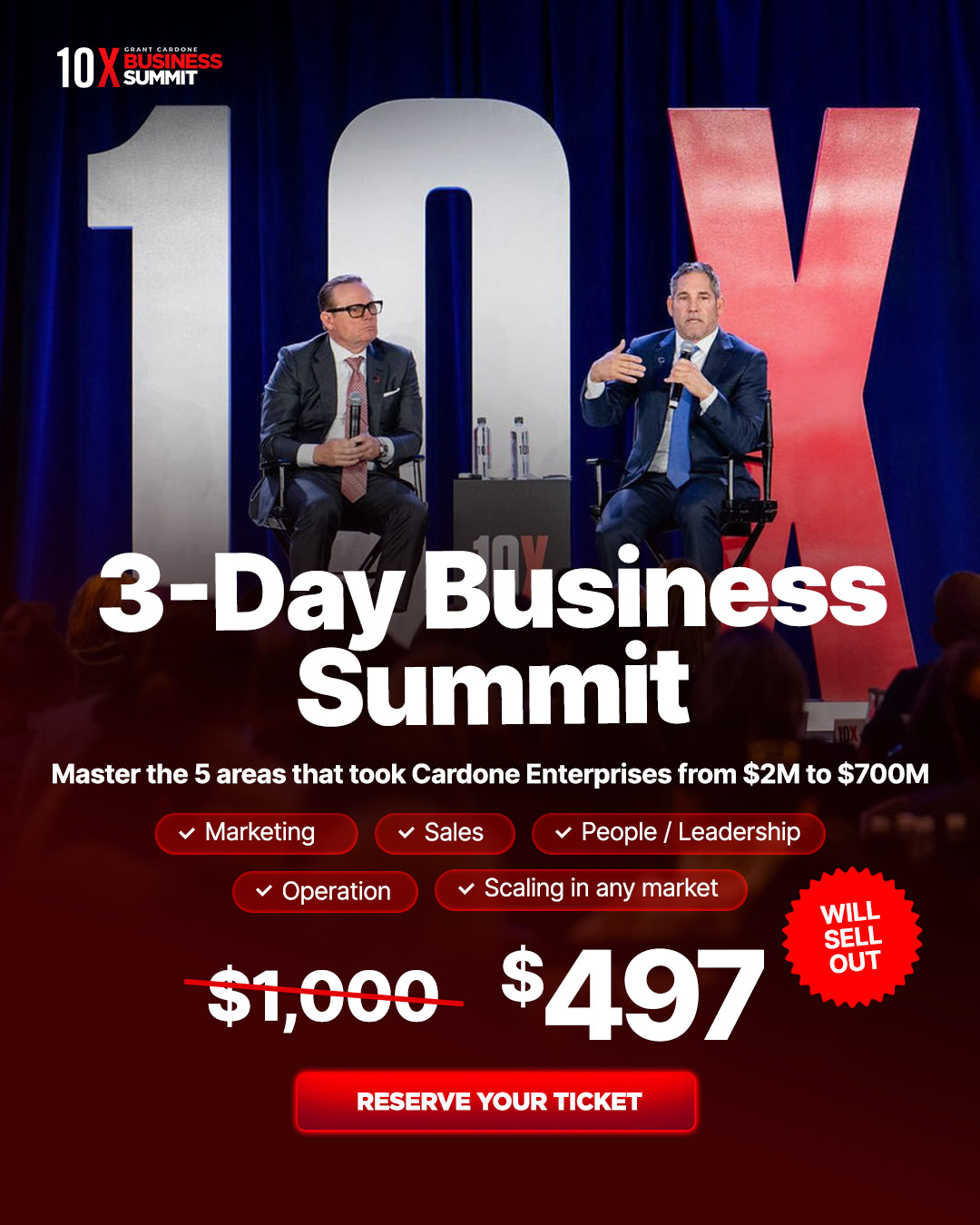 Grant Cardone Facebook ad