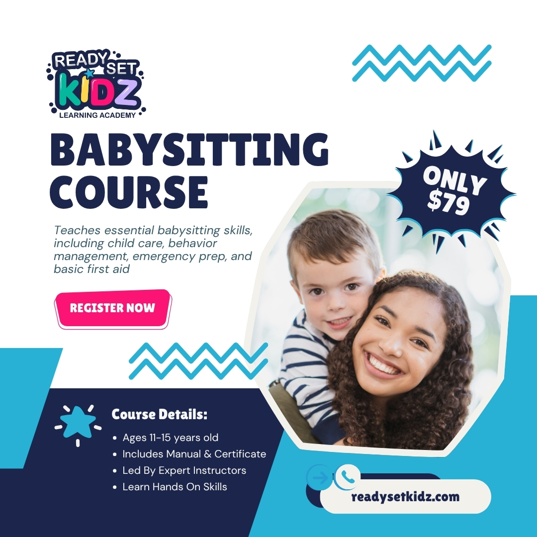 Ready Set Kidz Facebook ad: Youth Safety Courses | Victoria, BC