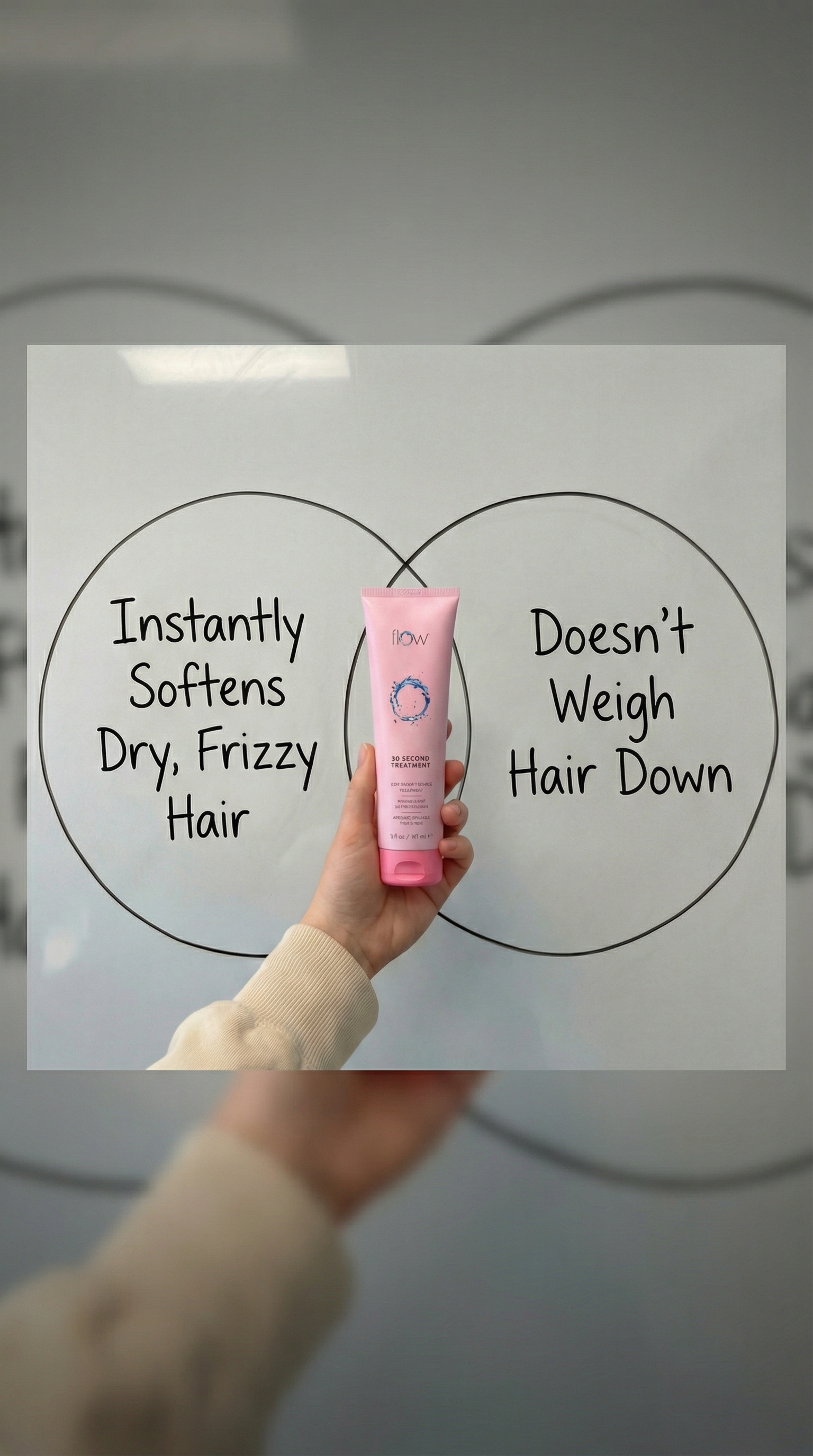 Flow Hair Care Facebook ad