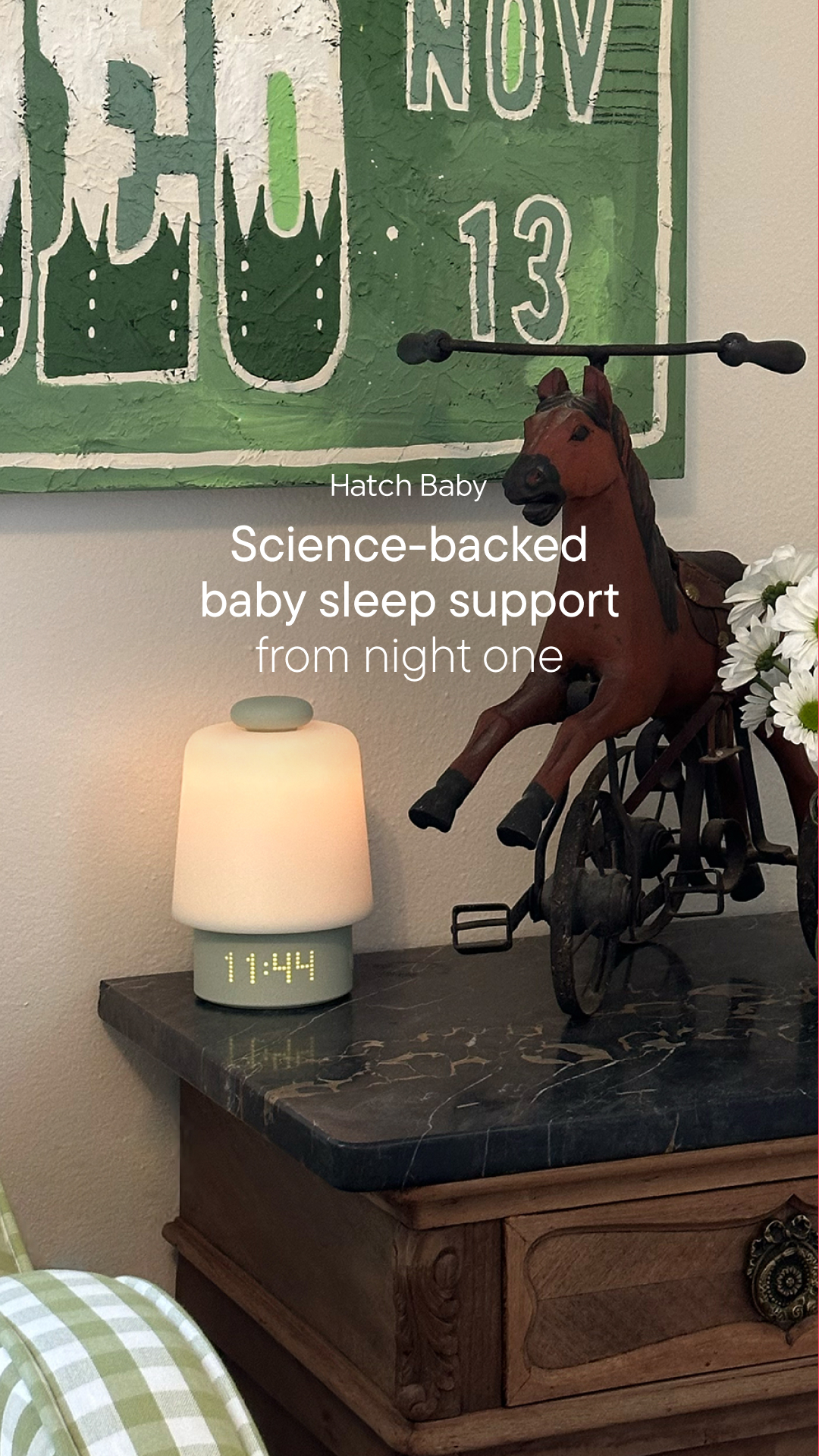 Hatch For Baby Sleep  Facebook ad