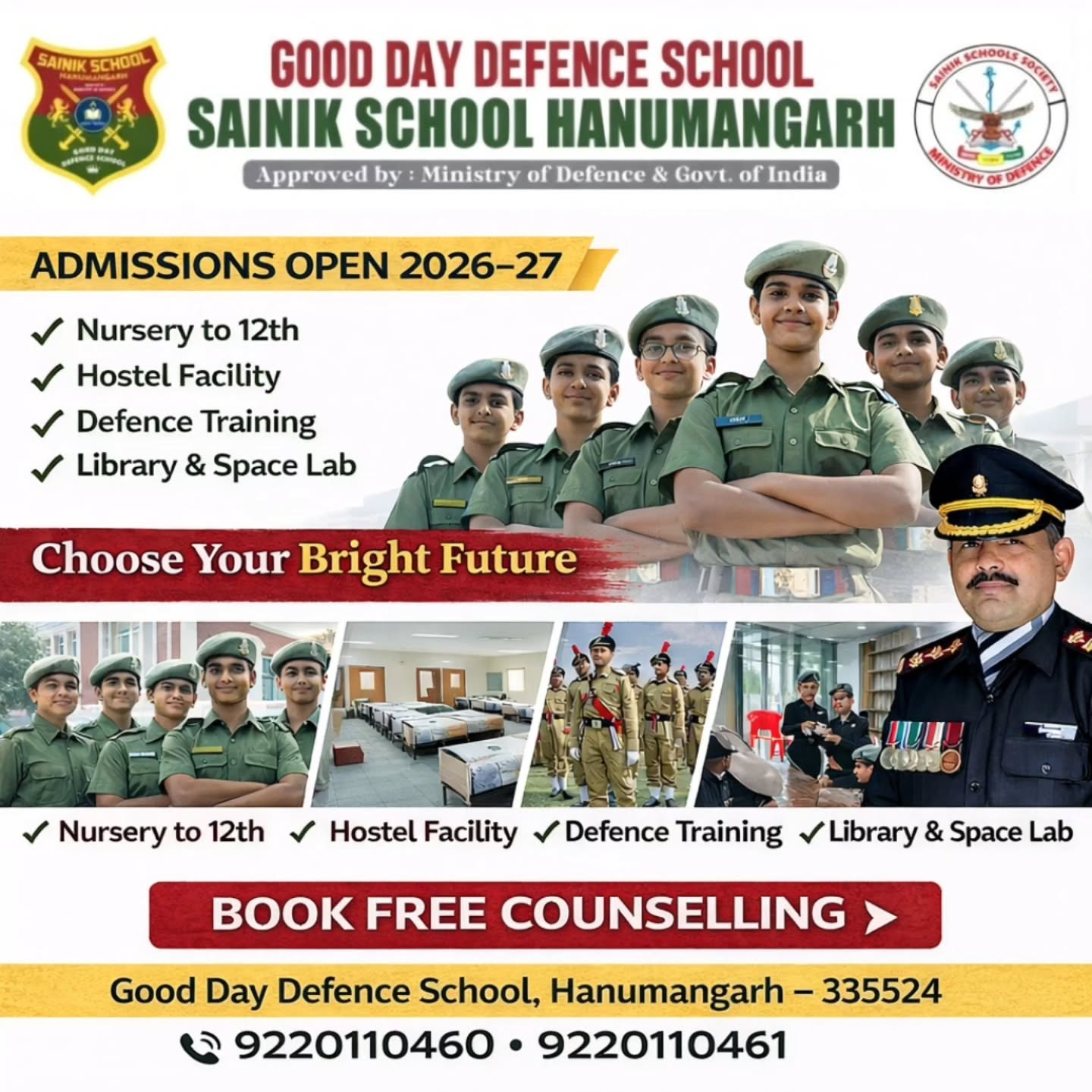 GOOD DAY DEFENCE SCHOOL Facebook ad