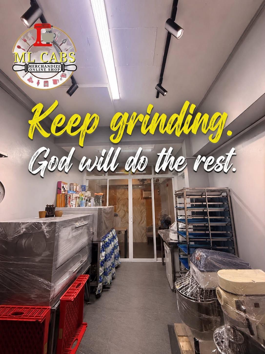 ML Cabs Gamit Panaderya Facebook ad: Every success starts with showing up, working hard…