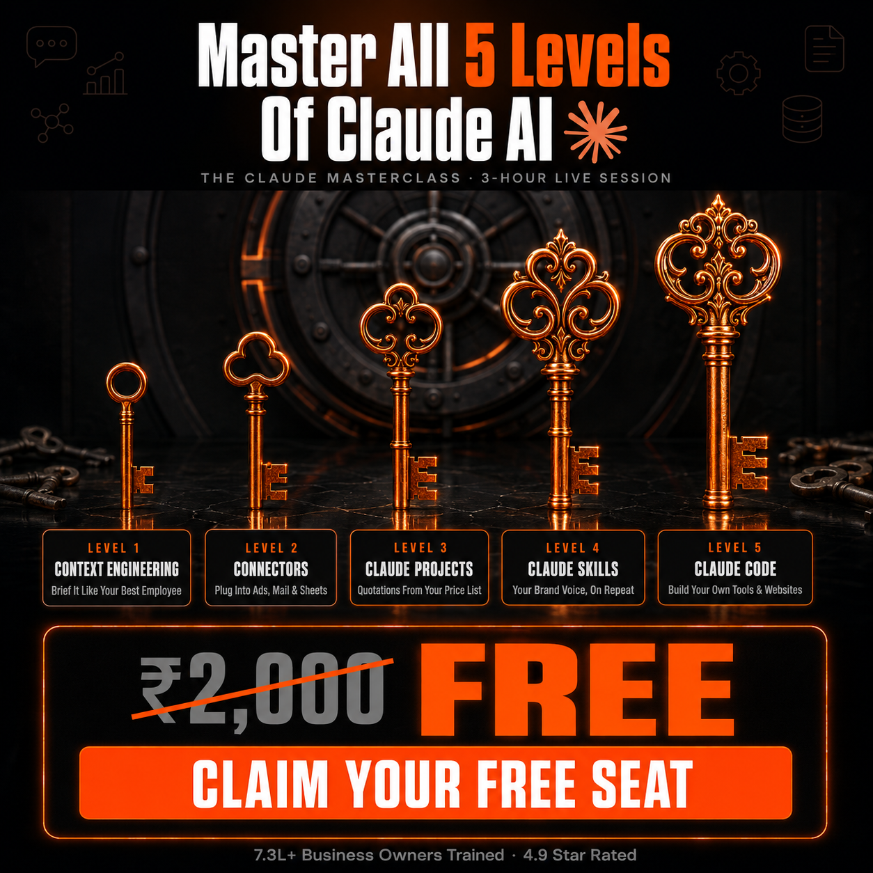 Claude for Business Facebook ad