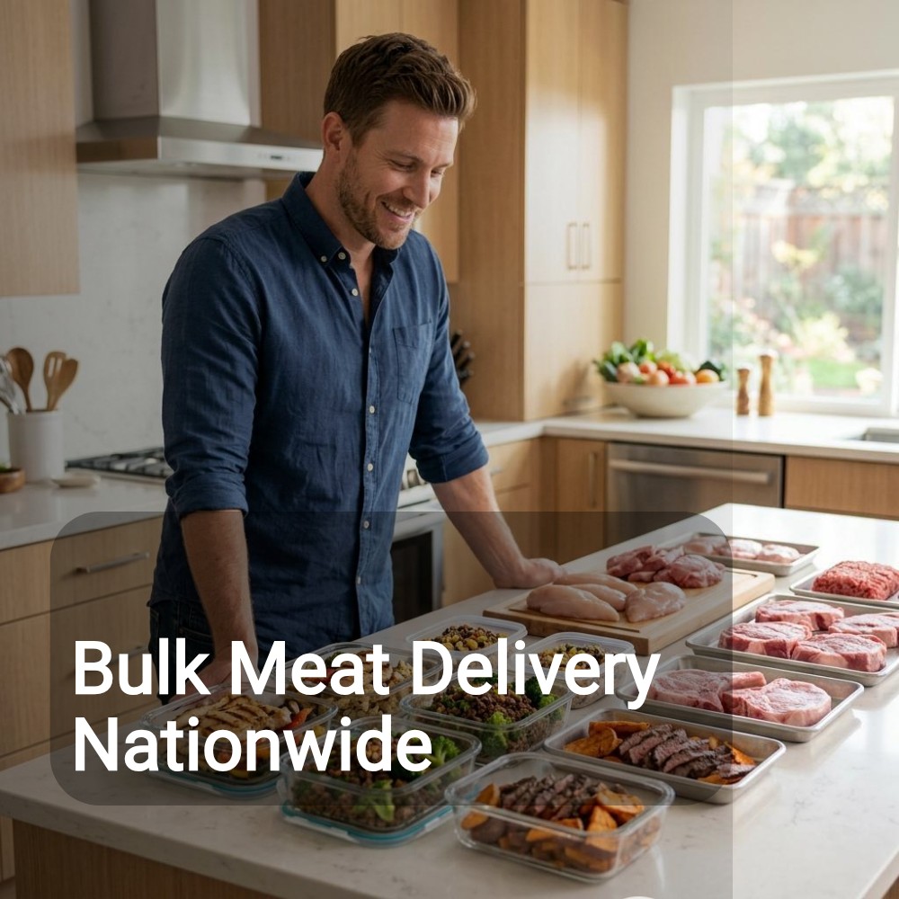 FAQArena Now Facebook ad: Bulk Meat Delivery Nationwide