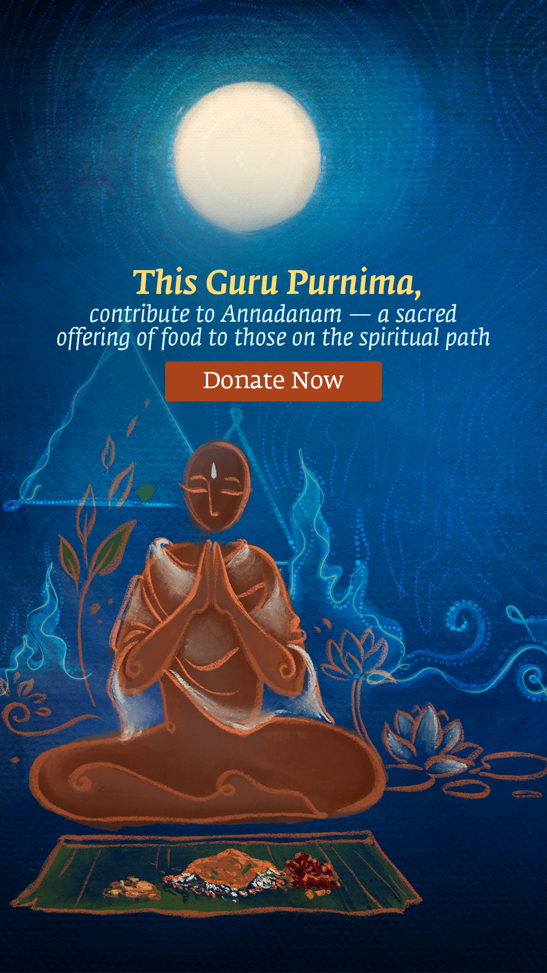 Isha Foundation Facebook ad