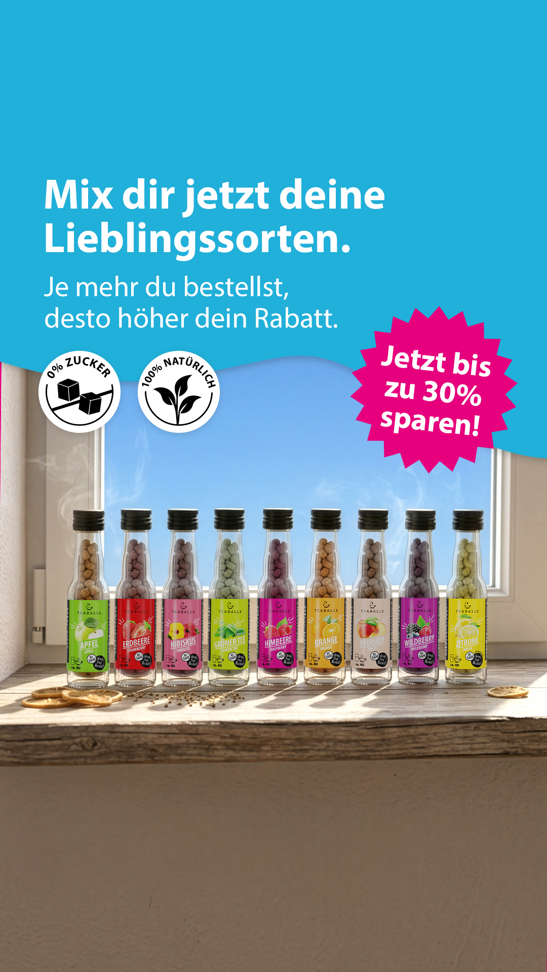 Teaballs Facebook ad
