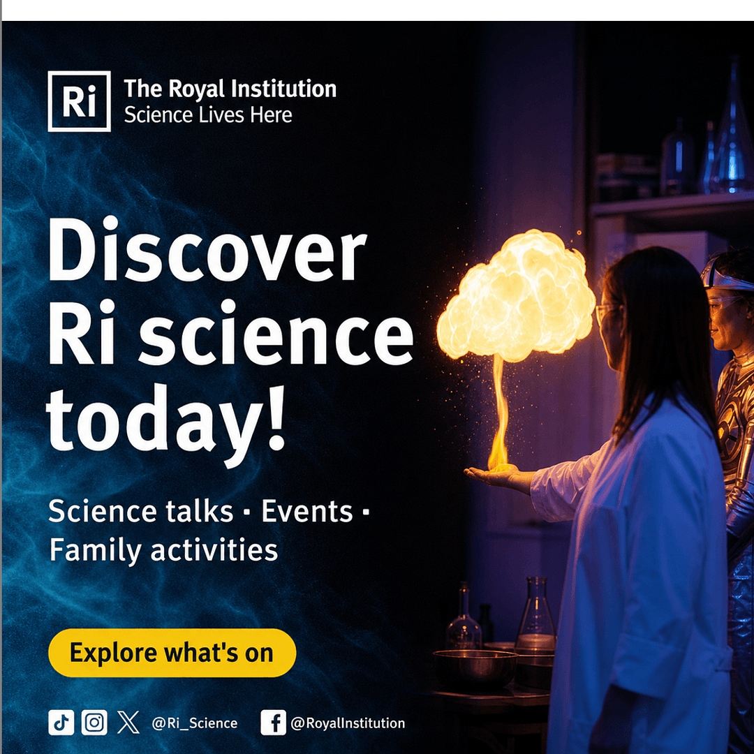Ham & High Facebook ad: Explore Science with Us