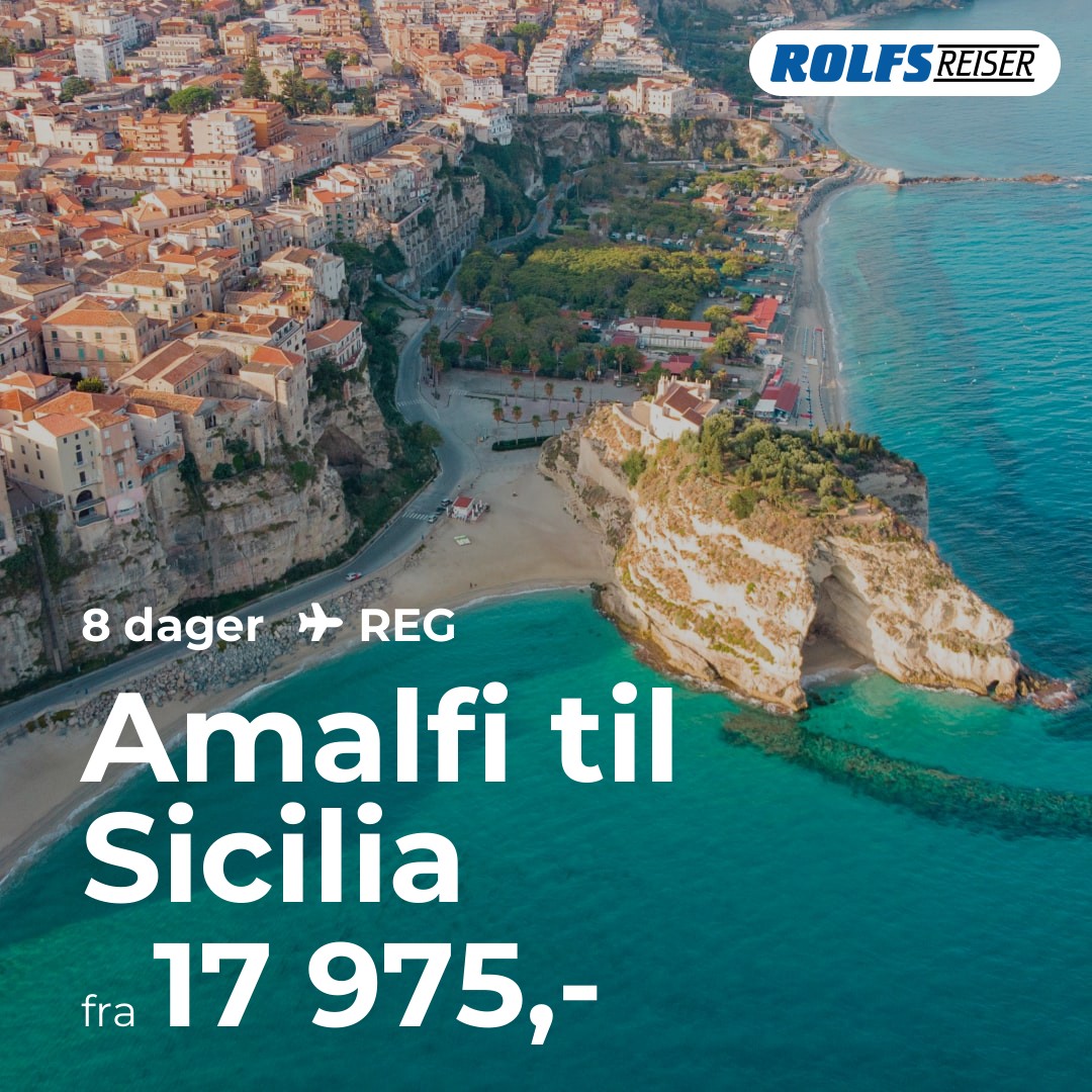Rolfs Reiser Facebook ad: Drøm deg bort til Italias romantiske byer med…