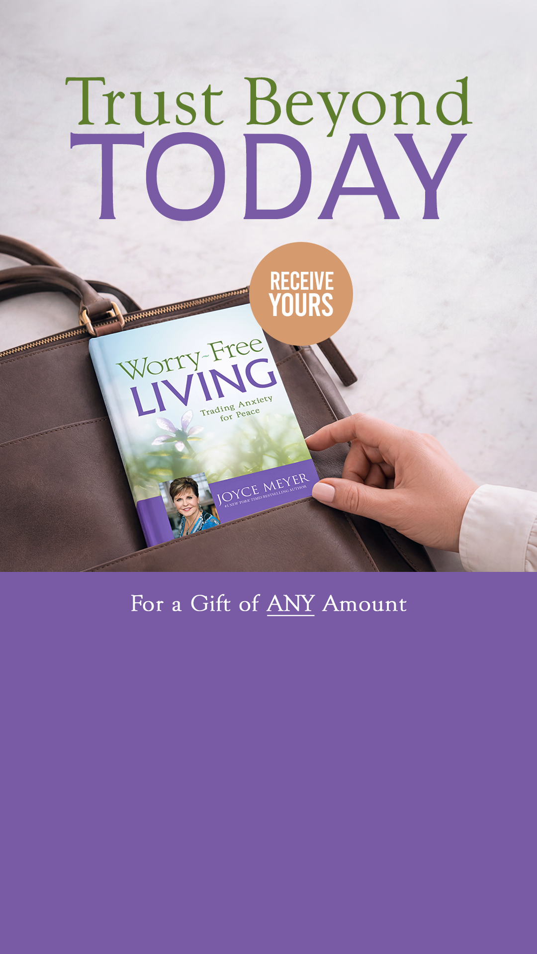 Joyce Meyer Ministries Facebook ad