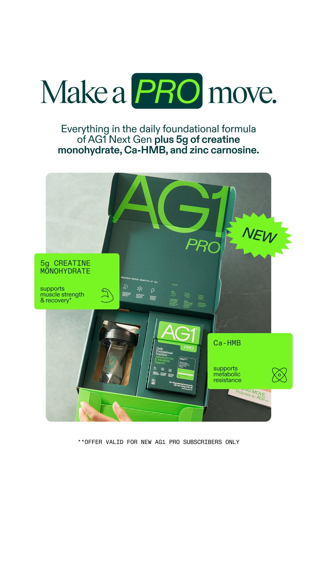 AG1 by Athletic Greens Facebook ad
