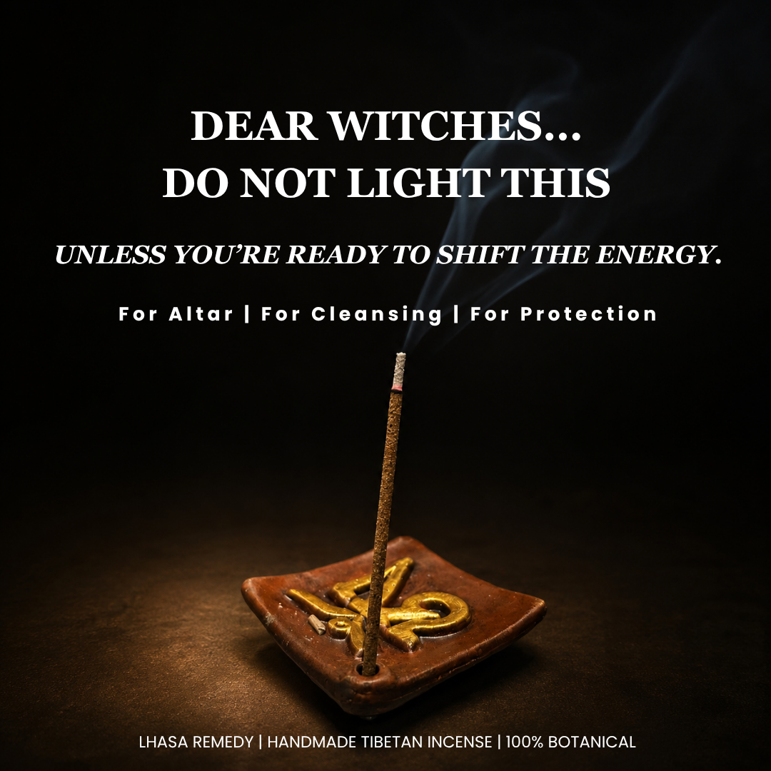 Lhasa Remedy - Handrolled Tibetan Incense Facebook ad: Lhasa Remedy: For Cleansing & Protection