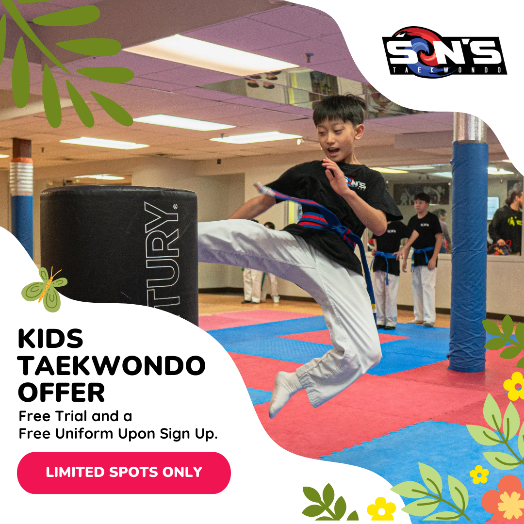 Son's Taekwondo Academy Facebook ad