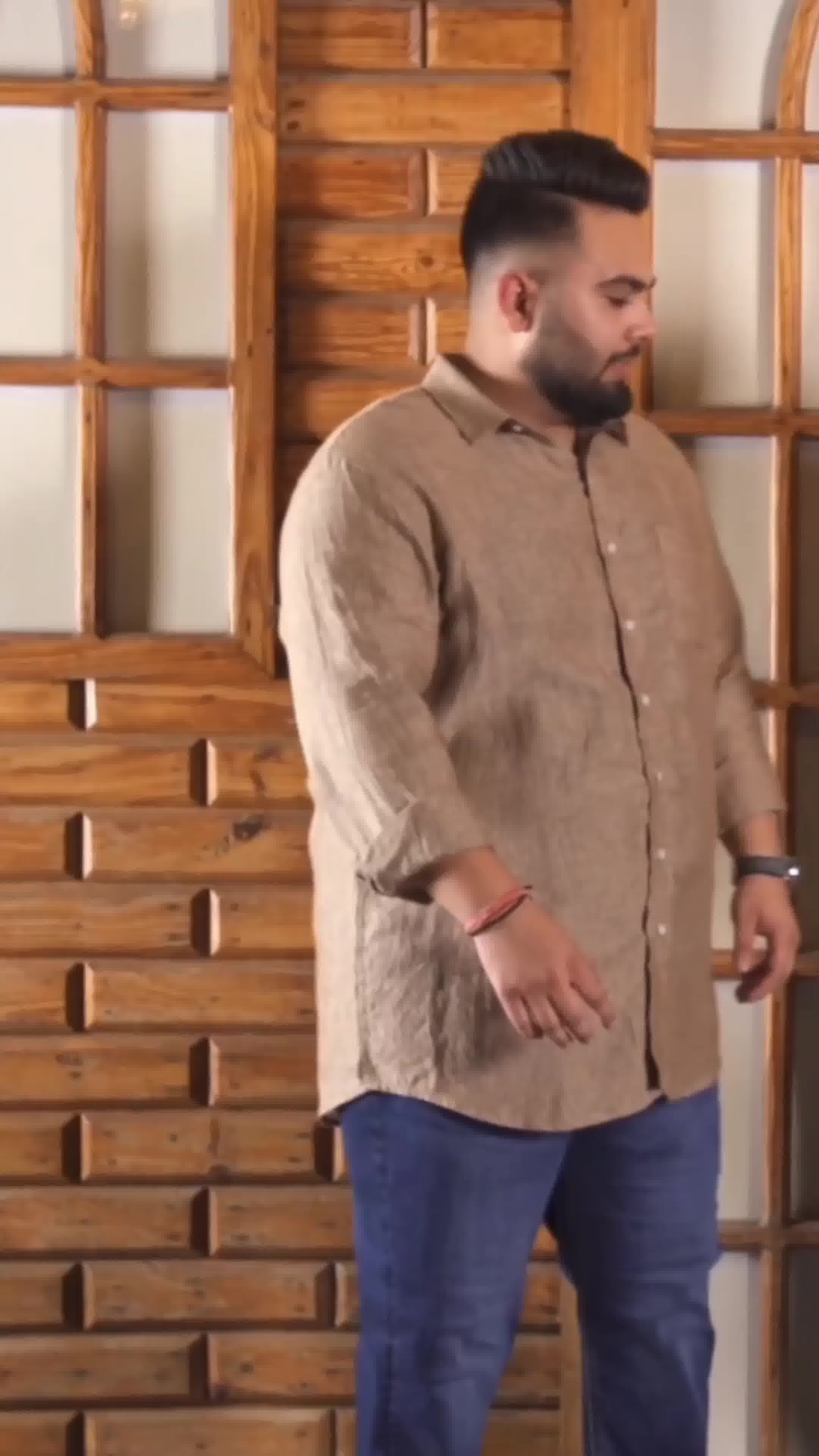 John Pride- Plus Size Men's Clothing Facebook ad: Light Fabrics. Fresh Styles. Summer Ready.