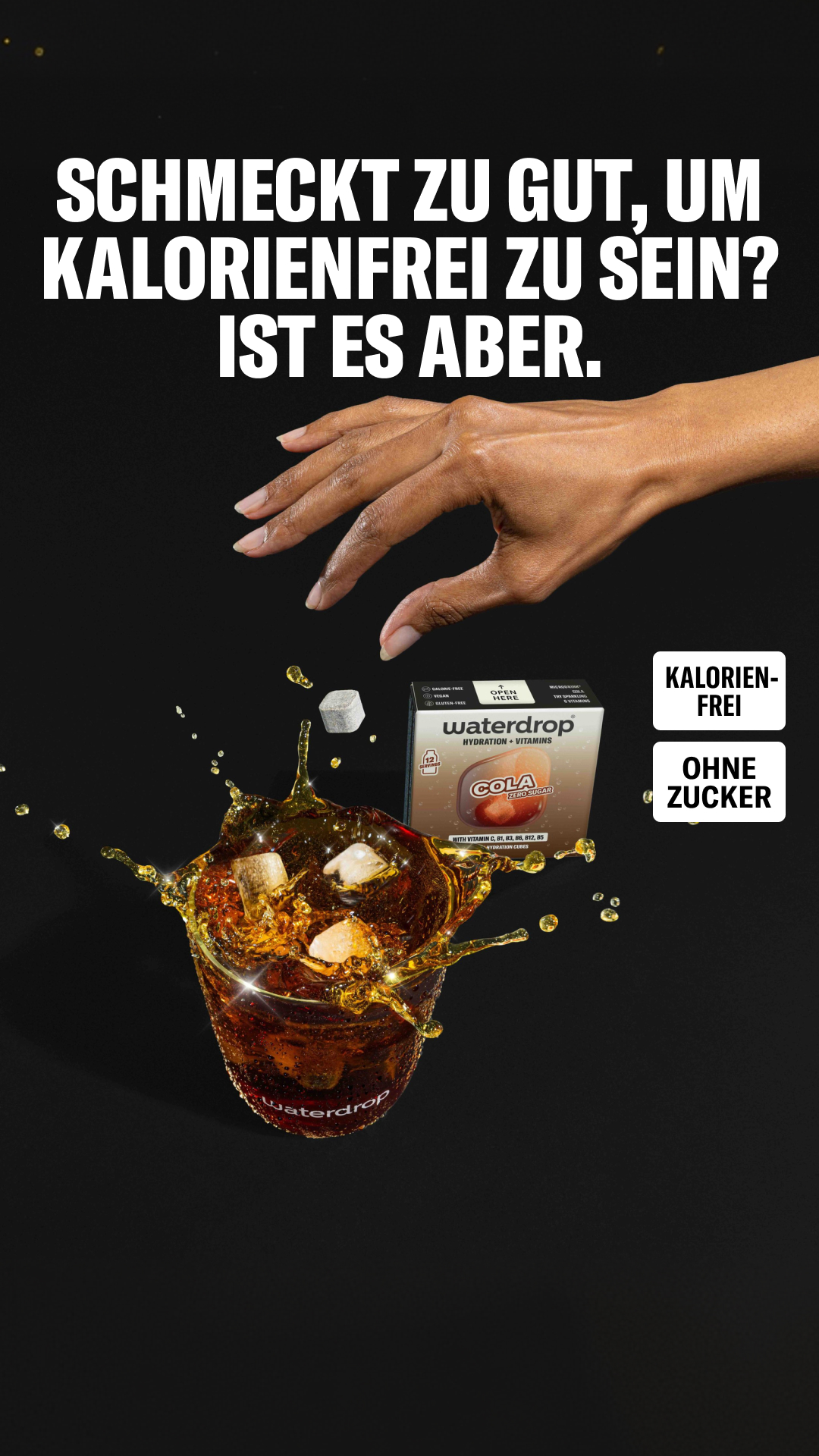 waterdrop Facebook ad