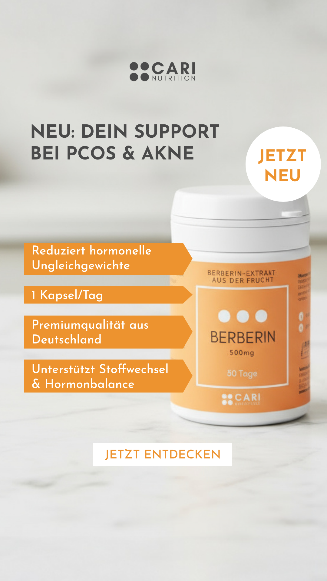 CARI Nutrition Facebook ad