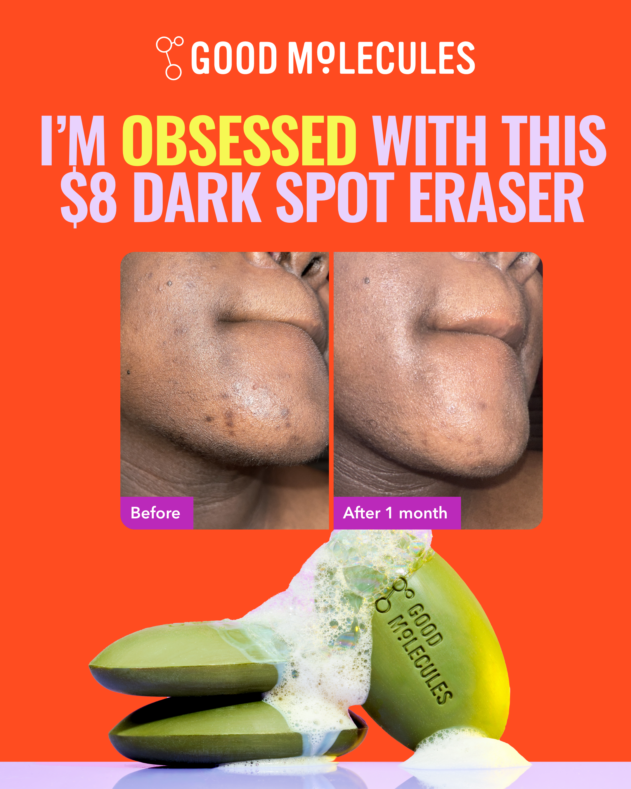 Good Molecules Facebook ad
