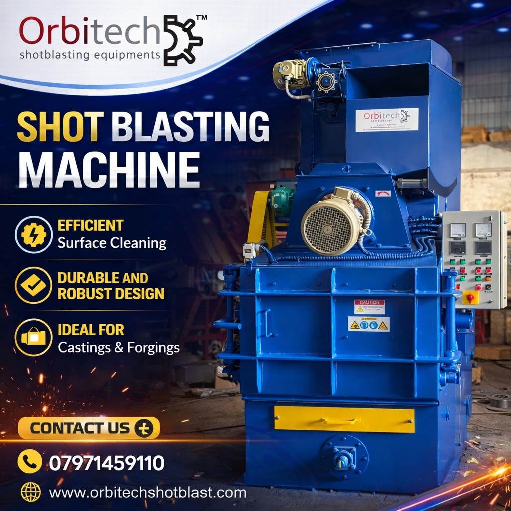 Orbitech Shotblasting Equipments Facebook ad