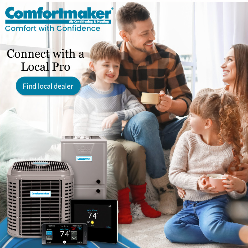 Heil Dealers of Arkansas Facebook ad: Connect With a Local Pro