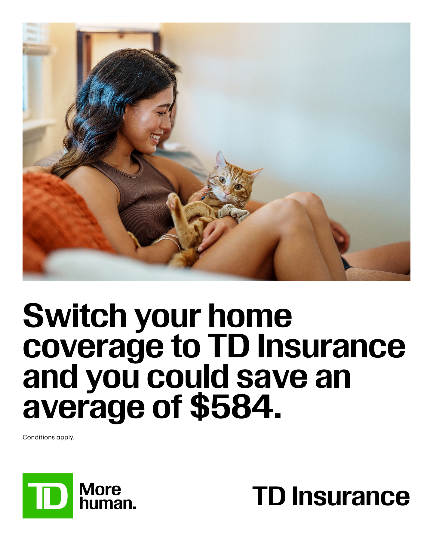TD Insurance Facebook ad