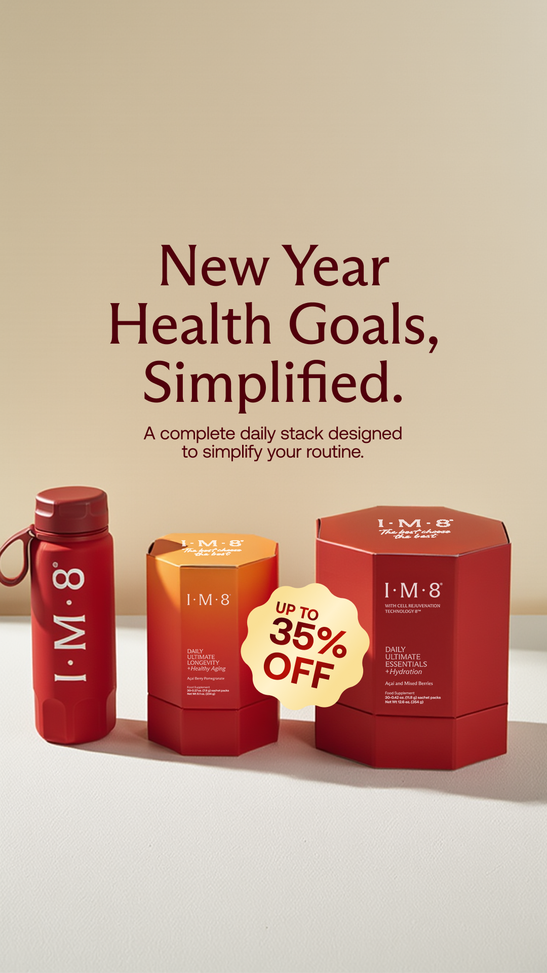 IM8 Health Facebook ad