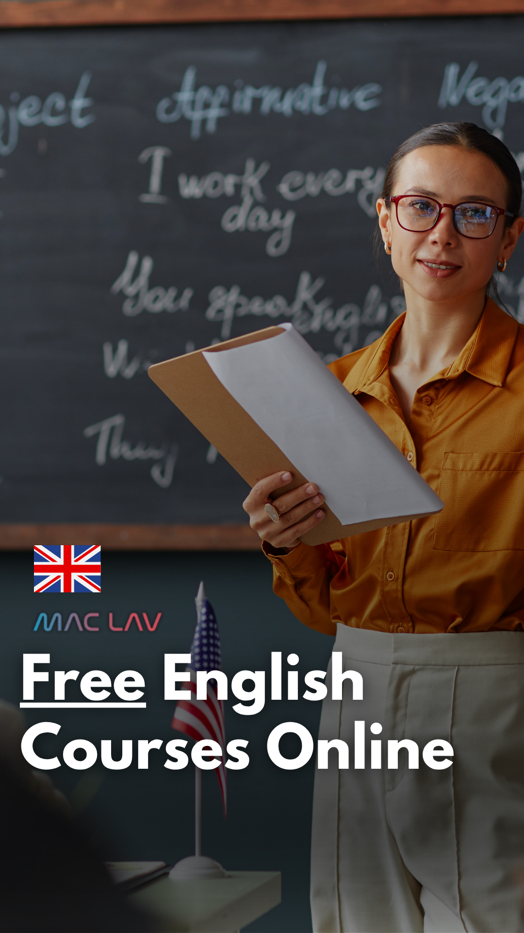 UK Language Schools Facebook ad
