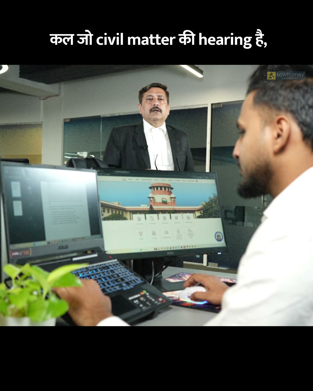 lawttorney.ai Facebook ad: Court-Ready Drafts in Minutes