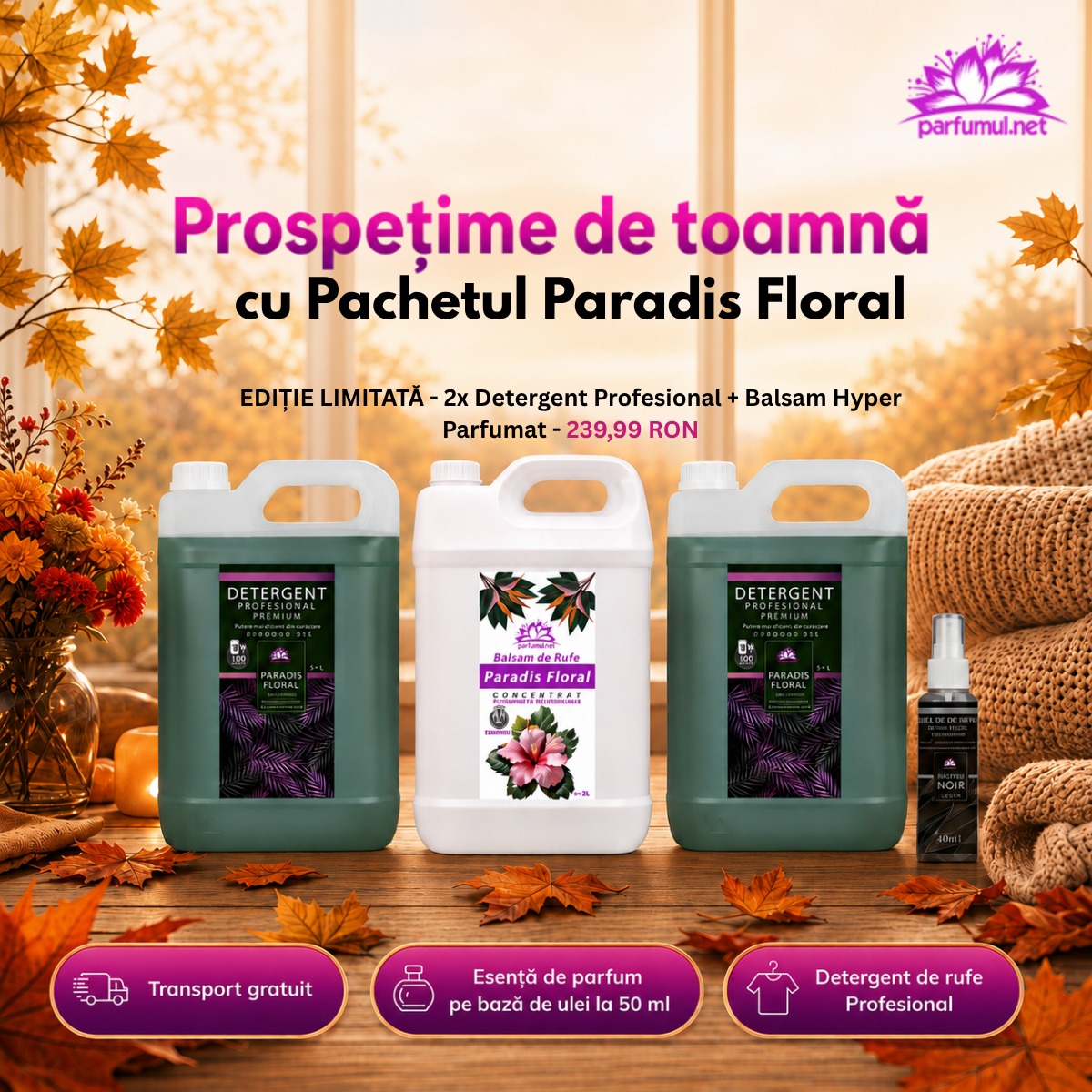 Scent Marketing Romania Facebook ad: 239,99 lei cu transport GRATUIT