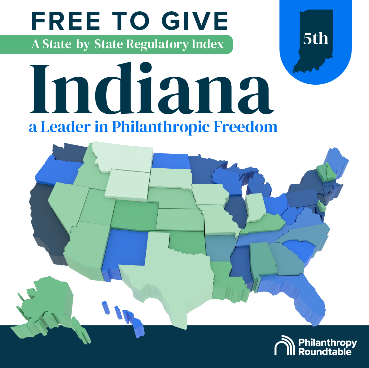 Philanthropy Roundtable Facebook ad: Free to Give: A State-by-State Regulatory Index