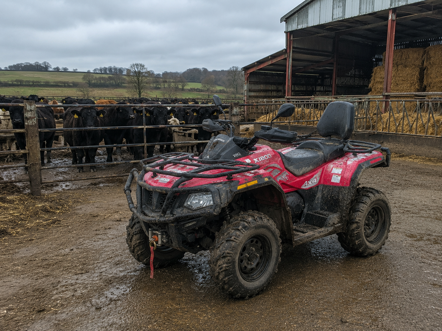 Crossfire Motorcycles Facebook ad: Farm Quads ATVs