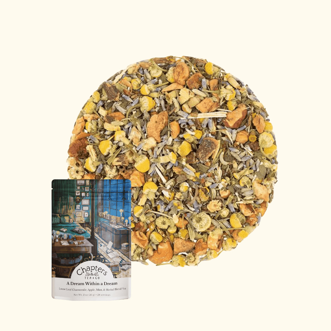 Chapters Tea & Company Facebook ad: Cozy, Bookish, Delicious Tea
