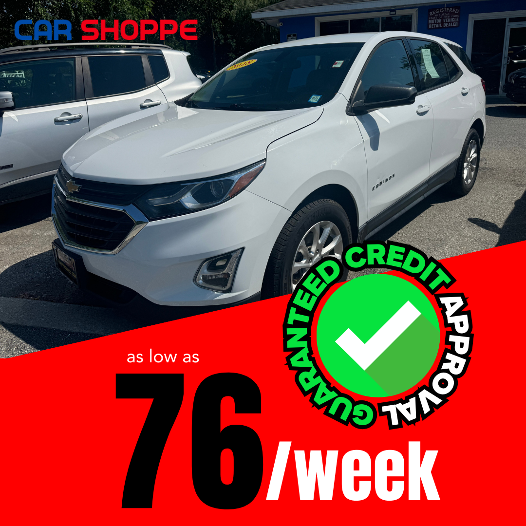 The Car Shoppe - Malta, NY Facebook ad: WEEKLY PAYMENTS UNDER $100!
