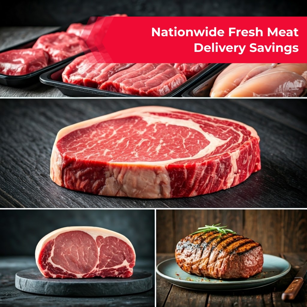 SmartSearches Threads Facebook ad: Nationwide Fresh Meat Delivery Savings!
