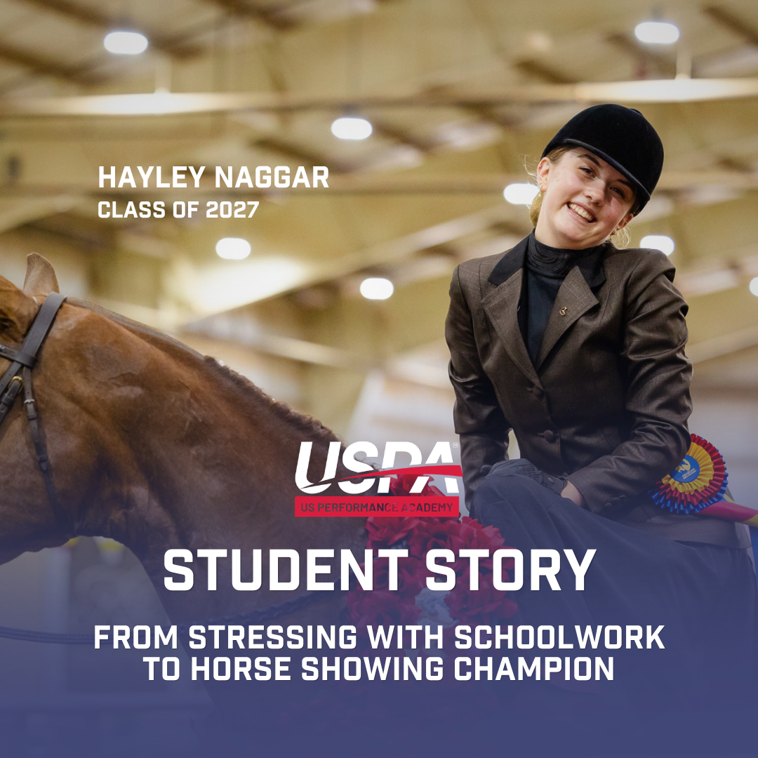 US Performance Academy Facebook ad: Don't worry about missing school or time at…