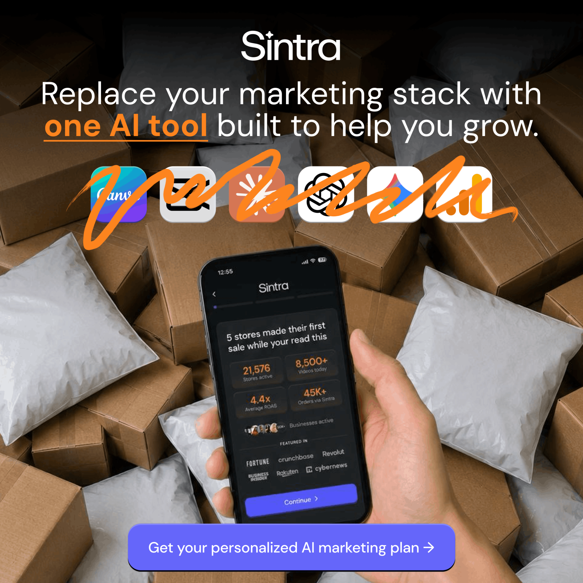 sintra.ai Facebook ad
